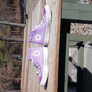 RARE, Purple Converse, women's 5.5